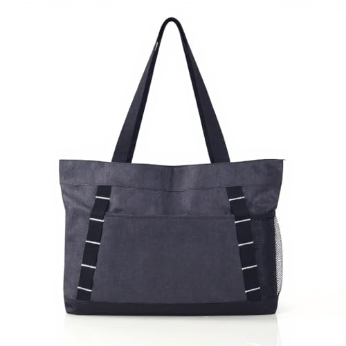 TINZONC Extra Large Canvas Tote Bag