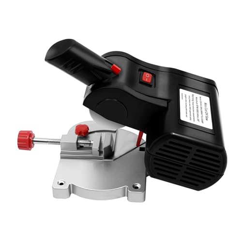 Mini Scie à Ongle 220 V, 6000 tr/min, Petite Scie Circulaire de Table en Acier, Lame de Circulaire en Acier, Utilisée dans les Usines, la Menuiserie, pour...