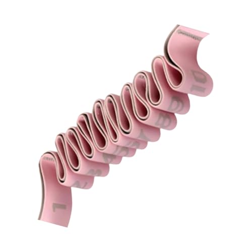 Bandas de Fitness Correa de Estiramiento Ajustable - Banda de Resistencia con Asas | Ejercicios de Yoga de Cuerpo Completo Dar Forma | Elegante Banda de Entrenamiento para gi