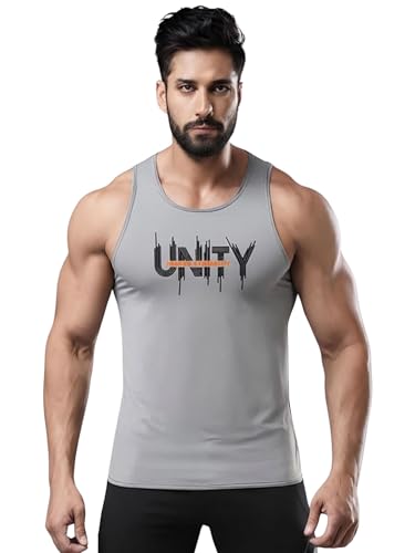 Image of 3Colors Men's Active Sleeveless Polyester Tank Top- Cool and Comfortable Workout wear, Dry fit Gym Vests - Unity