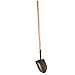 AMES Pony Forged Round Point Shovel with 47 Inch Ash Handle