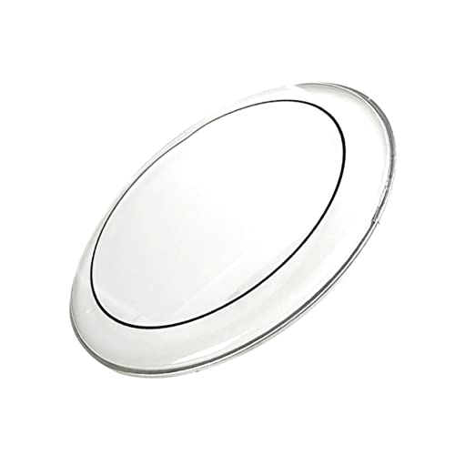 BESPORTBLE Double Drum Cover Semi Transparent Drum Skin for Enhanced Bass Control Durable Easy to Clean Drum Accessory for Practice Performance