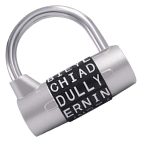 Word Combination Lock - Letter Padlock | Security Lock for Luggage