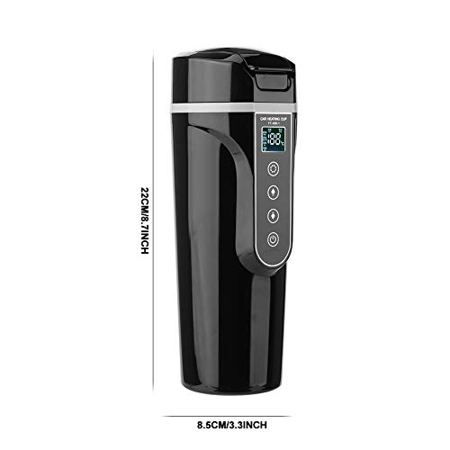 Hervidor eléctrico para auto y hogar 500ml 12V miniatura 2