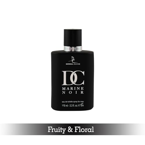 Image of Dorall Collection Marine Noir Eau de Toilette For Men 100ml (Pack of 2)