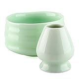 matcha bowl amazon Tazón de té verde Matcha hecho a mano Chawan. El cuenco de té Matcha hecho a mano tiene una forma más abierta. Este tipo de cuenco de té Matcha de forma abierta se utiliza tradicionalmente a diario.