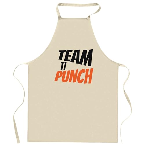 Tablier Team Ti Punch personnalisé pour cuisine et jardinage