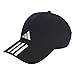 Price comparison product image adidas Unisex 3-Stripes AEROREADY Running Training Baseball Cap, Black/White/White, M