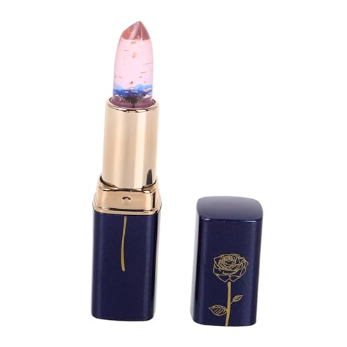 Gatuida Lápiz Labial que Cambia de Color con Temperatura Brillo Espejo Hidratante y Resistente al Agua Bálsamo Gel con Extractos para Labios Luminosos y Duraderos para Mujeres