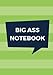 Produktbild Big Ass Notebook: 500 Pages, Extra Large Notebook, Journal, Diary, Ruled, Olive Green Stripes, Soft Cover (7 x 10) (Extra Large Notebooks)