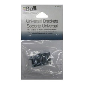38-1069-03 Universal Roller Shade Mounting Bracket, 2-Pack