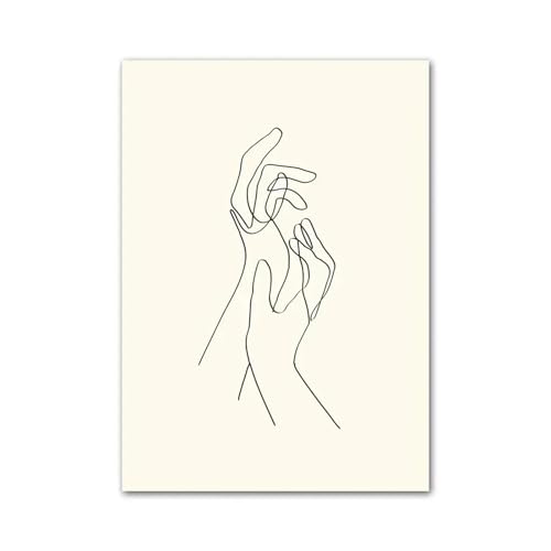 Visage et corps de fille aux fleurs LEMST, une peinture sur toile pleine de poésie