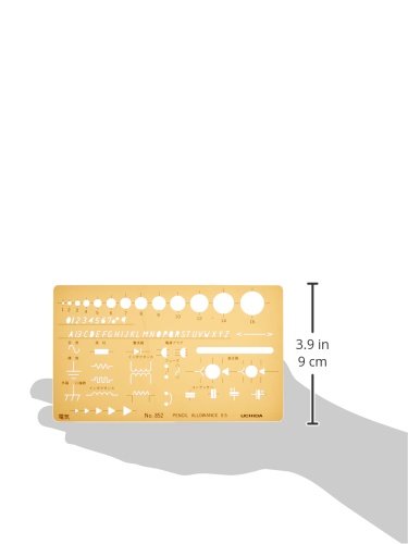 ウチダ テンプレート No.852 電気定規 1-843-0852 2mvetro Amazon | ウチダ テンプレート No.852 電気定規 1-843-0852