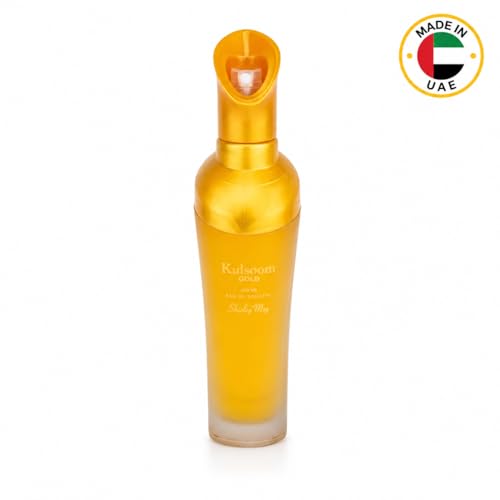 Image of Shirley May Kulsoom Gold EDT 100 ml for Women | Long Lasting Floral Fruity Sweet Perfume | Rose Vanilla Musk Patchouli Fragrance | Premium UAE Perfume