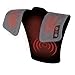 Comfort Pro Elite Heated Vibrating Massage Wrap | Adjustable Intensity, Soft Fabric, Tension Relief Heat Therapy | Heated Shoulder Massage, Relieves Neck, Upper Back & Shoulders | HoMedics