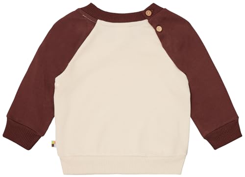 loud + proud Sweatshirt aus Bio-Baumwolle mit Raglanärmeln, GOTS Zertifiziert