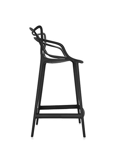 Tabouret Masters Kartell noir 65cm idéal pour bar de cuisine - 6