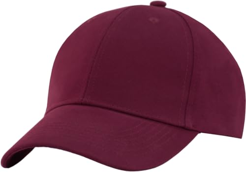 Image of TSSGBL Classic Plain Baseball Cap, Small /M-L /XL-3XL Big Head Fit, Unisex Adjustable Cotton Structured Golf Dad Hat