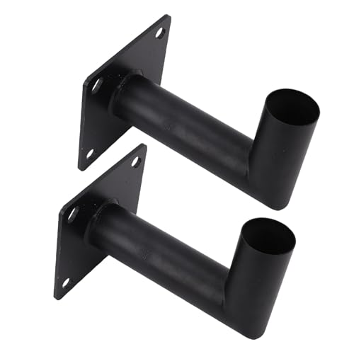 Supporti di Assemblaggio della Parete a Forma di L Regolabile per Riflettori Inondati Costruzione in Acciaio per Esterni in Luci Esterno per Scatole di Scarpe a 2 Partite