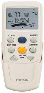 Ceiling Fan Remote Control Replace Hampton Bay Thermostatic LCD W Fan Timer FAN-9T L3HFAN-9T (Remote Only) -Pikeman