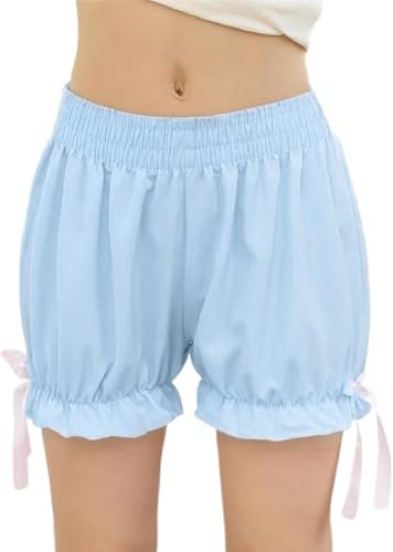 Short à volants fille citrouille stretch et respirant pour le sport athlétique