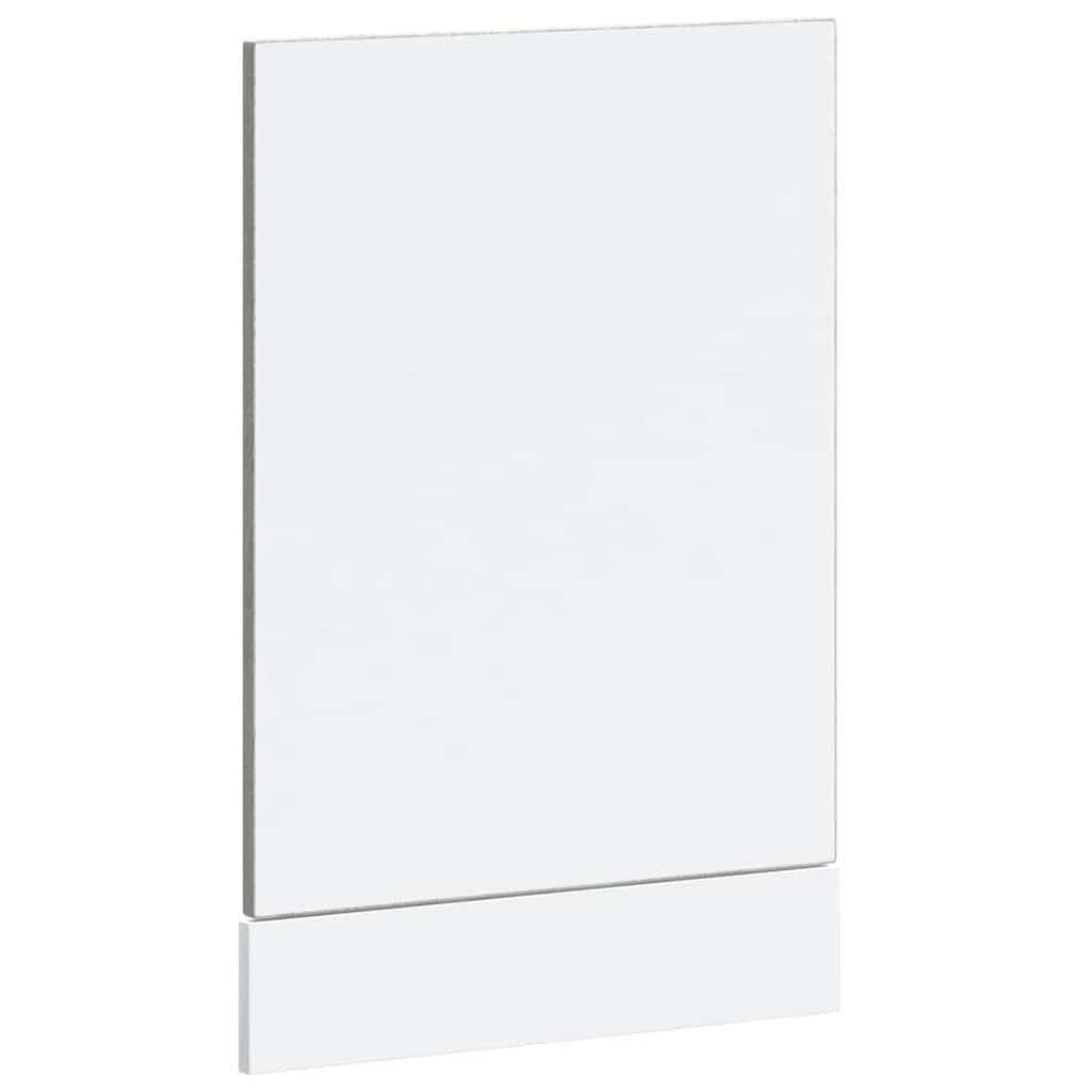 Osłona do zmywarki Kalmar szara Sonoma materiał drewnopochodny, 45 x 1,5 x 57 cm, ochrona przed frontem kuchennym, łatwe czyszczenie, ponadczasowy design do nowoczesnych szafek kuchennych