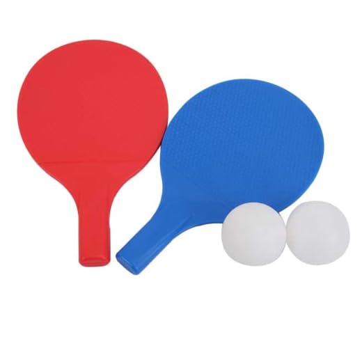Alomejor Niños Mesa de Ping Pong para niños Mesa de Ping Pong con 2 Pelotas de Ping Pong y Batas de Ping Pong portátiles para niños Niños Tenis de Mesa Práctica