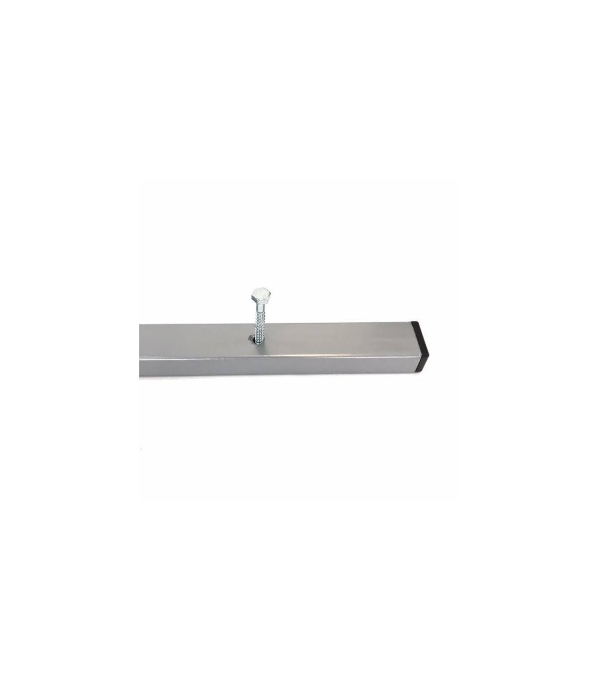 Alapizarra - Tablero de Corcho Móvil con Ruedas - 250x122 cm - Corcho Grande Marco de Aluminio - Uso con Chinchetas o Pines