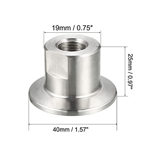 Conector Tri Clamp roscado hembra para solucionar fugas en transiciones de tuberías 3