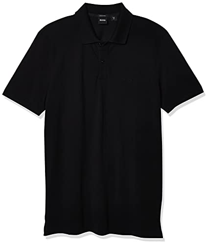 Boss Hugo Boss 50303542 Men's Pallas Short Sleeve Polo Shirt, Black, Medium Boss Hugo Boss 50303542 Men's Pallas Short Sleeve Polo Shirt, Black, Medium