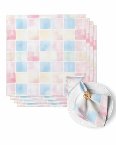 Servilletas de Tela Cuadradas Pack x4 Color Rural miniatura 1
