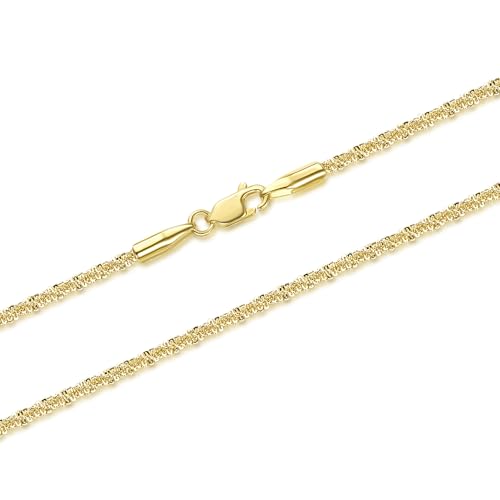 Gold Necklaces for Women 14K Gold Necklace for Men Non Tarnish