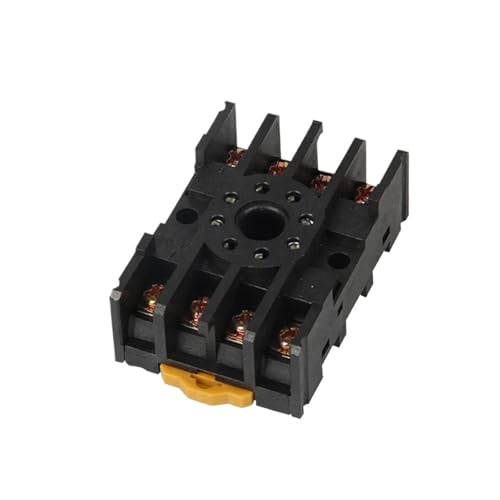 Zócalo de alimentación PF085A de 8 pines para relé industrial y cuadros eléctricos