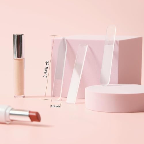 Juego de Limas de Uñas de Vidrio – Lima Cristal para Uñas Naturales con Superficie Pulidora Fina, Limas Profesionales para Manicura y Pedicura, Nail File de Vidrio para Cuidado Diario (3PCS) - imagen 2