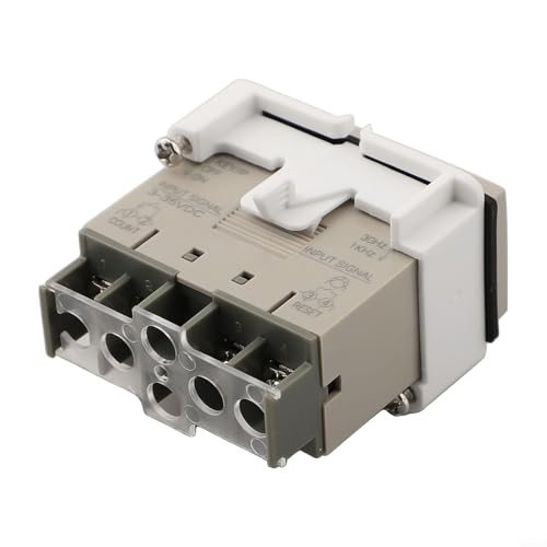 H7EC - Módulo contador electrónico digital NV para CC 3-36V con pantalla LCD de 8 dígitos, impermeable IP66, montaje en panel, para automatización industrial y estafa