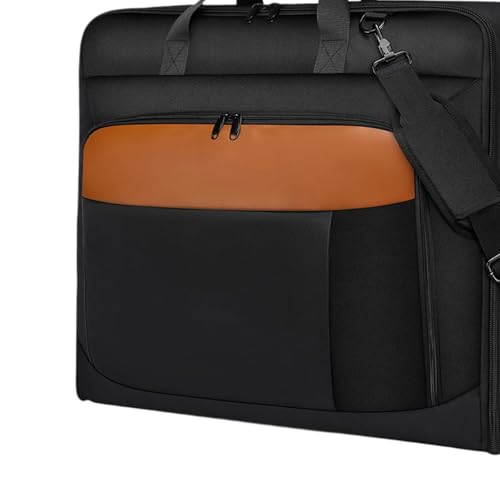 Garment Bag for Travel Suit Travel Bag Multipurpose Portable Oxford Cloth with Detachable Strap Hanging Suitcase Luggage Bag2