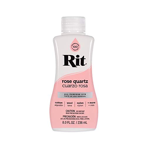 Rit Dye Liquid – Wide Selection of Colors – 8 Oz. (Rose Quartz)