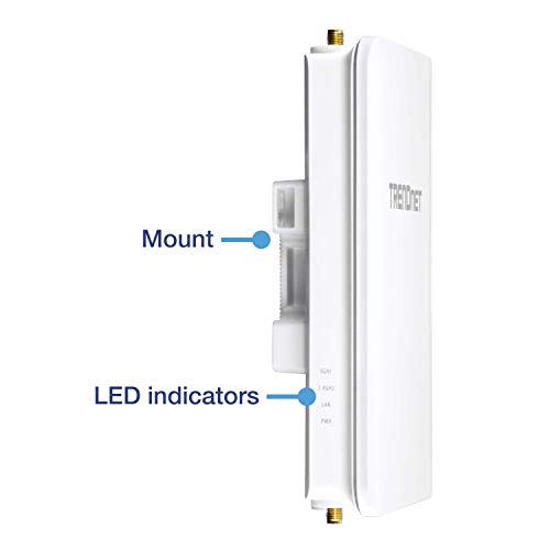 Image of TRENDnet TEW-841APBO, 5 DBI Wireless AC1300 Outdoor PoE+ | Omni-Directional Access Point,4 X 5 DBI Omni Directional Antennas,Point-to-Point & Point-to-Multi-Point WiFi Bridging