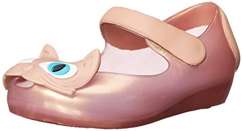 Mini Melissa Ultragirl II Flat (Toddler), Light Pink, 6 M US Toddler