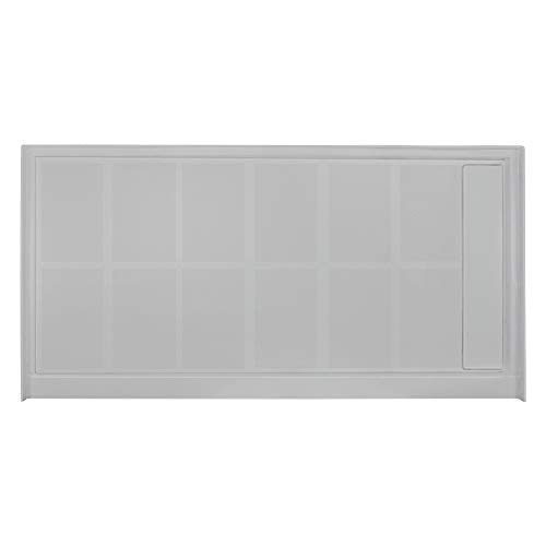 Transolid Fl6034R-39 Linear 60-In W X 34-In L Rectangular Alcove Concealed End Drain Shower Base With Right Hand Drain, Grey #TOP7