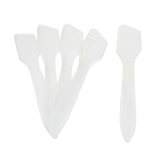 Swity Home 200 PCS Makeup Frosted Tip Spatula Cosmetic Mask Spatula For Skin Care