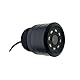 Universal Autokamera 28mm Auto Rückfahrkamera Ultra HD 8LED Nachtsicht Wasserdichte Rückfahrkamera Weitwinkelobjektiv Kamera Autokamera-Rekorder Auto Rückansicht Kamera Einparkhilfe,Schwarz