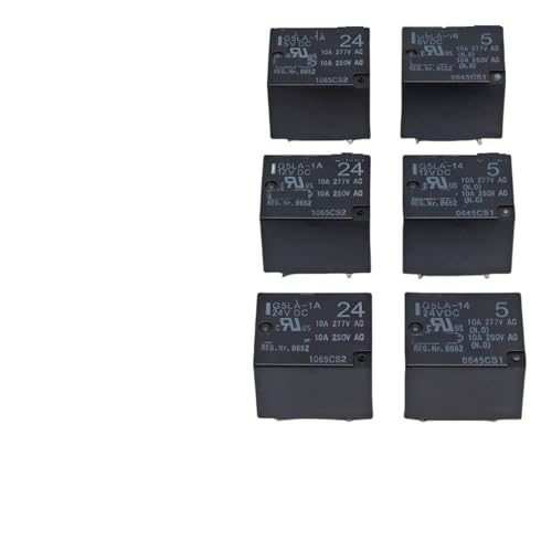 Relais électromécanique G5LA-1A 5VDC 4 broches pour circuit imprimé