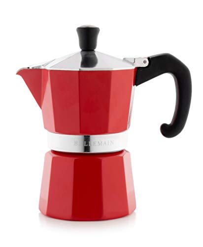 Bellemain Stovetop Espresso Maker | Italian Moka Pot Espresso Maker, Classic Aluminum Design Mocha...