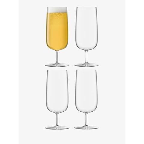 LSA International Borough Pilsner Glass Set of 4 Cover