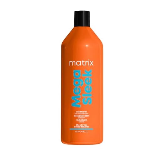 MATRIX Total Results Mega Sleek Conditioner with Shea Butter, 33.8 Ounce