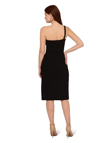 Image of Adrianna Papell Knit Crepe Short Dress