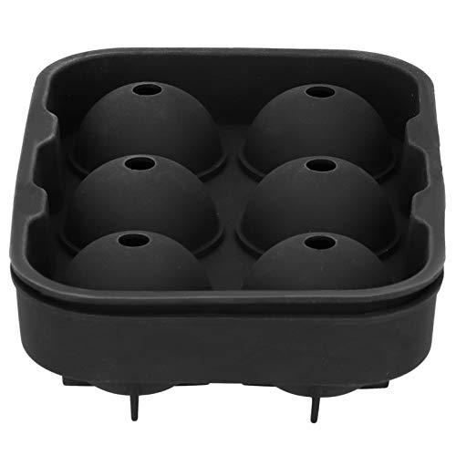 Molde de silicona para 6 bolas de hielo para cócteles miniatura 6