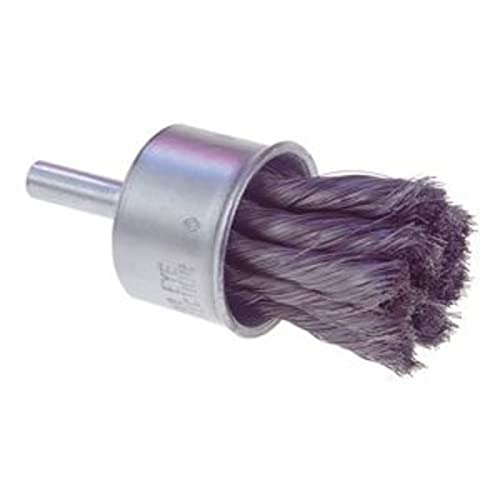 Osborn 00030112SP 30112Sp Knotted Wire End Brush, Carbon Steel, 0.014