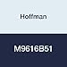 Hoffman M9616B51 MAXRACK Open Frame Rack, 51 U, 96" x 16", Black